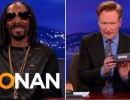 Snoop Gives Conan a G Pen Vaporizer